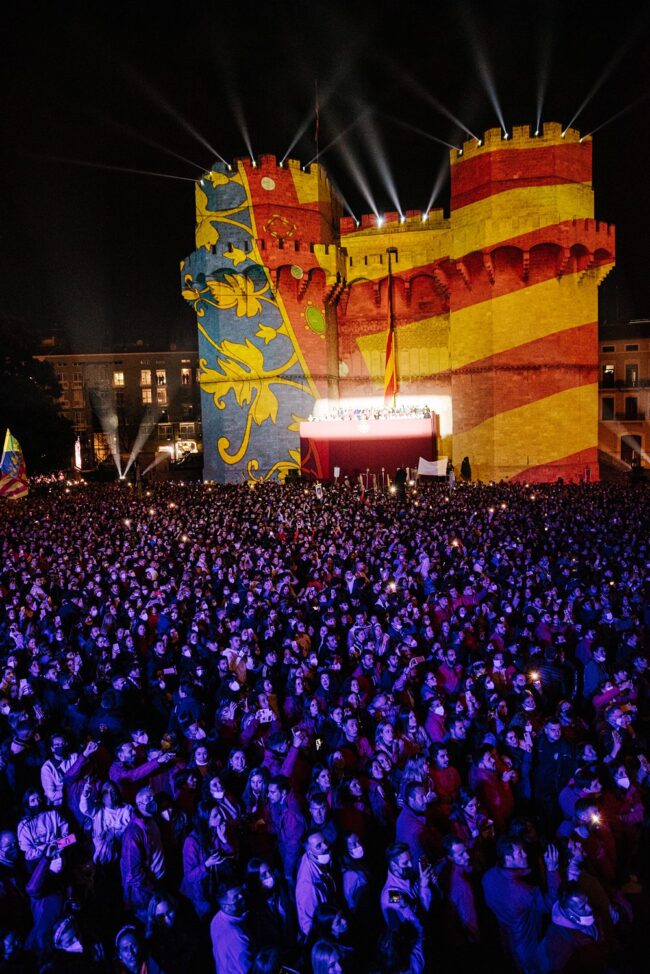 This is Valencia’s FALLAS. Visit València